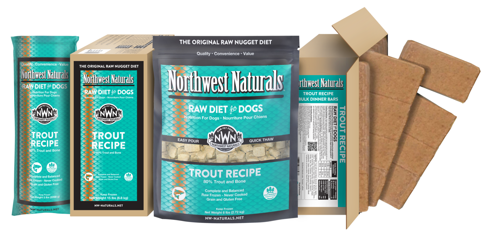 Trout recipe raw diet for dogs food